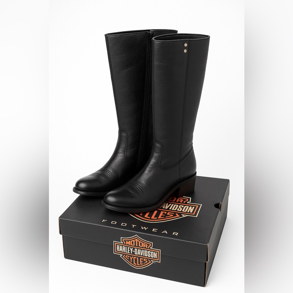 Harley-Davidson Black Riding Boots